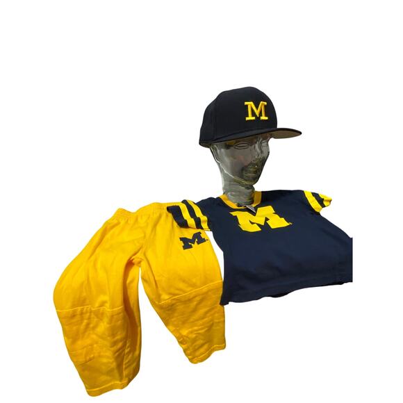 Michigan Wolverines, bundle. Michael Jordan hat with infant 18M clothing​ - Picture 2 of 14